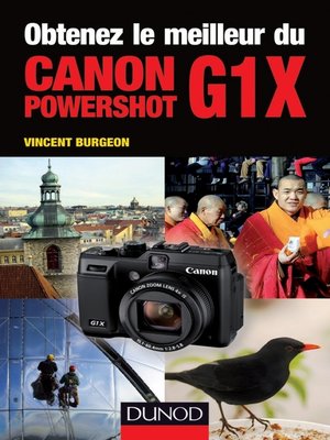 cover image of Obtenez le meilleur du Canon PowerShot G1X